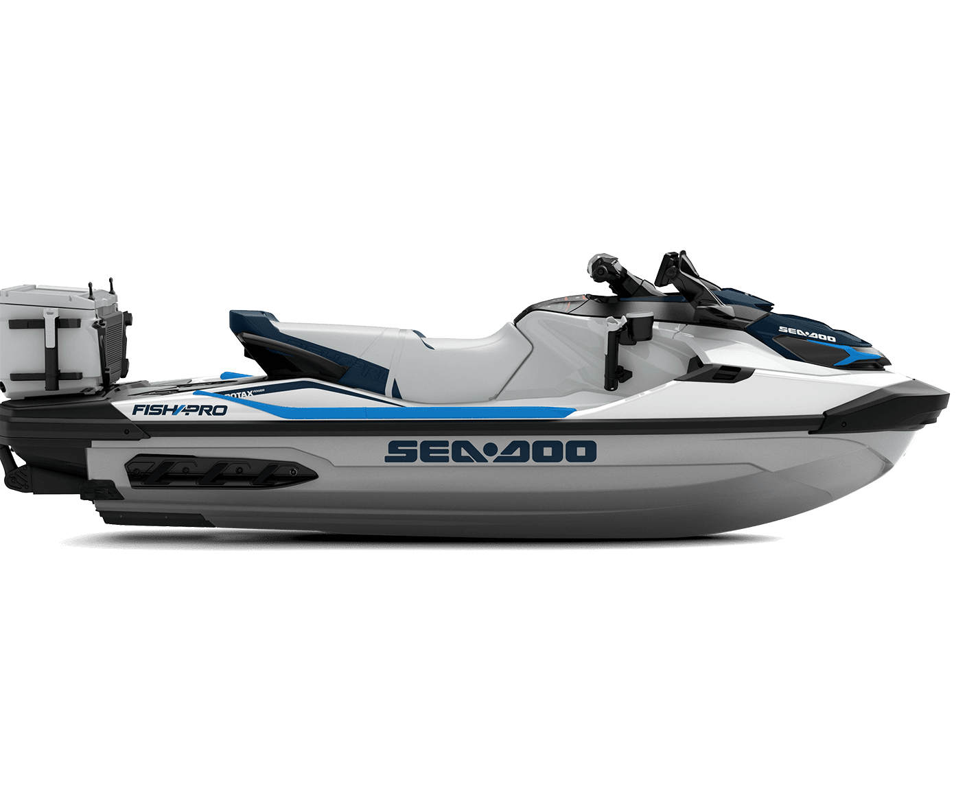 Høyhastighets on- og offroad jetbåt med turutstyr og kraftige motorer for motorsport og fritidskjøring. Perfekt for vannentusiaster som ønsker spenning på sjøen.