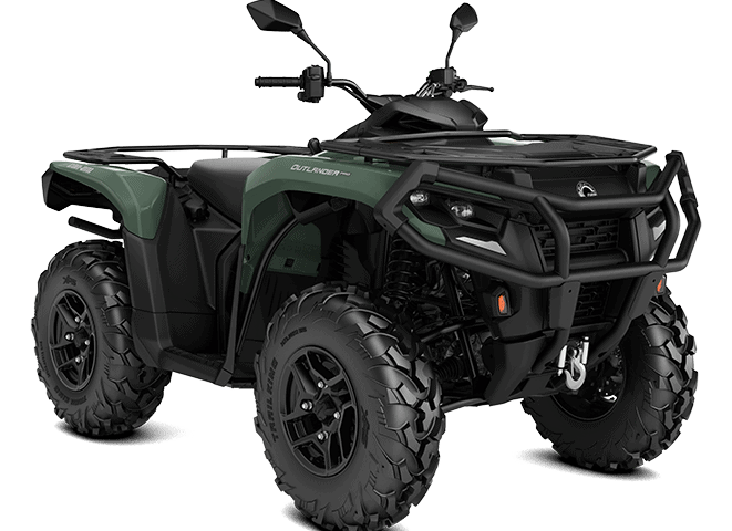 All-terrain ATV for fritid og utendørs eventyr, robust design og kraftig motor, perfekt for terrengkjøring og camping.