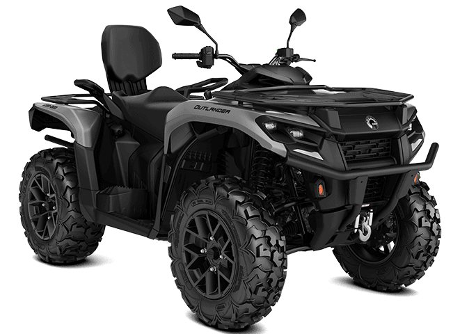 ATV quad med kraftige dekk og robust design for fritidskjøring og terrengkjøring i norske naturomgivelser.