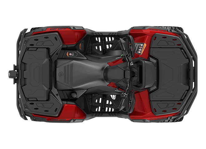 ATV med kraftig design og terrengkjøring, perfekt for fritidsentusiaster og eventyrlystne, egnet for utendørsaktiviteter og naturopplevelser.