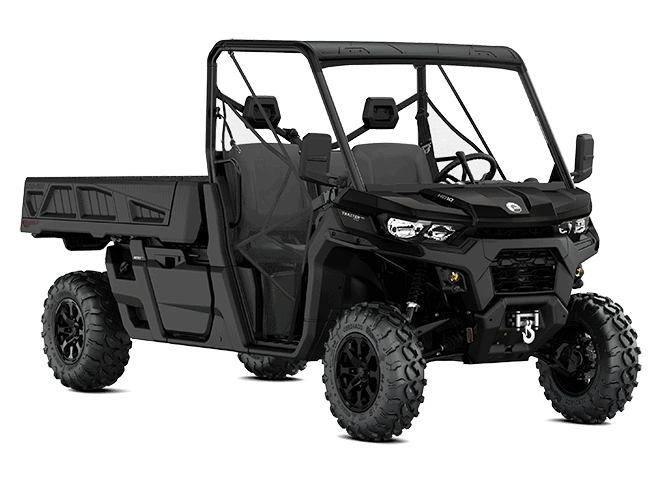 ATV med firehjulstrekk og robust design for fritidsbruk og terrengløyper.