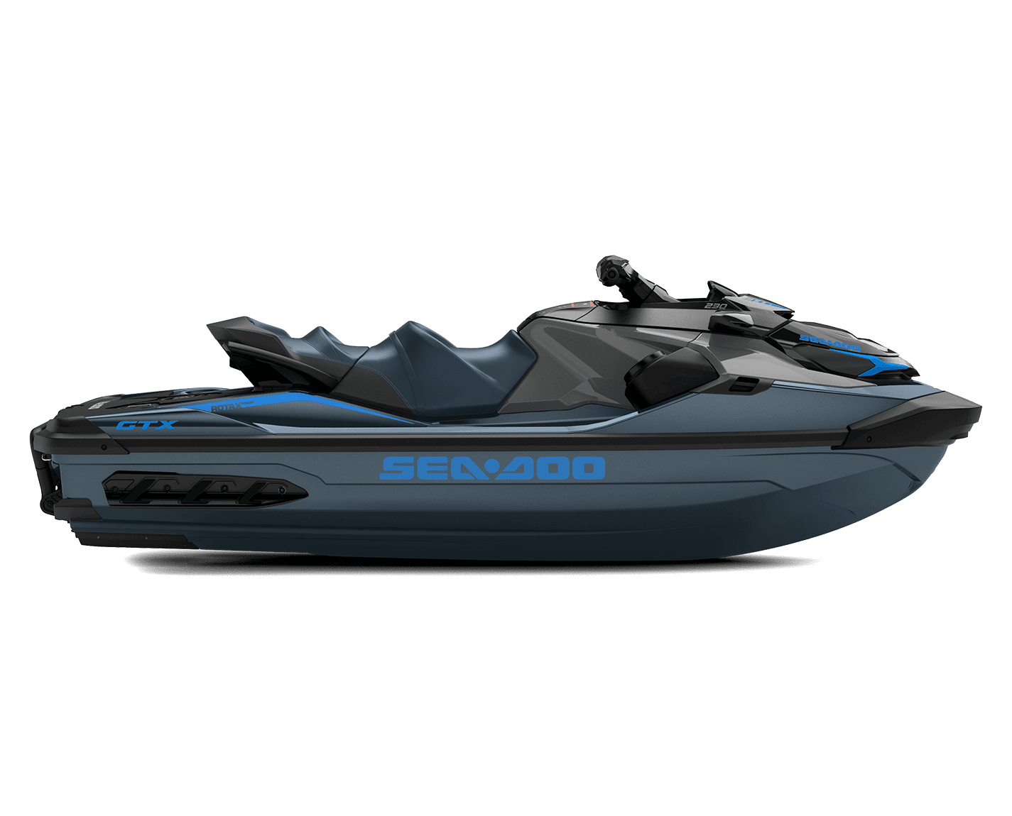 Sonar Sea-Doo GTX tilpasset for fritidsbruk og vannaktiviteter, utstyrt med kraftig motor og komfortabel design. Perfekt for båtturer, vannskøyter og båtferie.