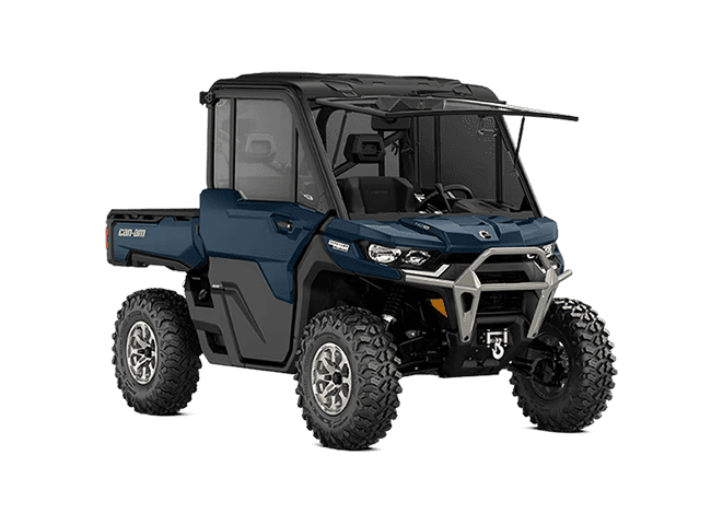 Can-Am Defender ATV, robust og allsidig, perfekt for fritidsbruk og terrengkjøring. Ideell for eventyr, jakt og utendørsaktiviteter i Norge.